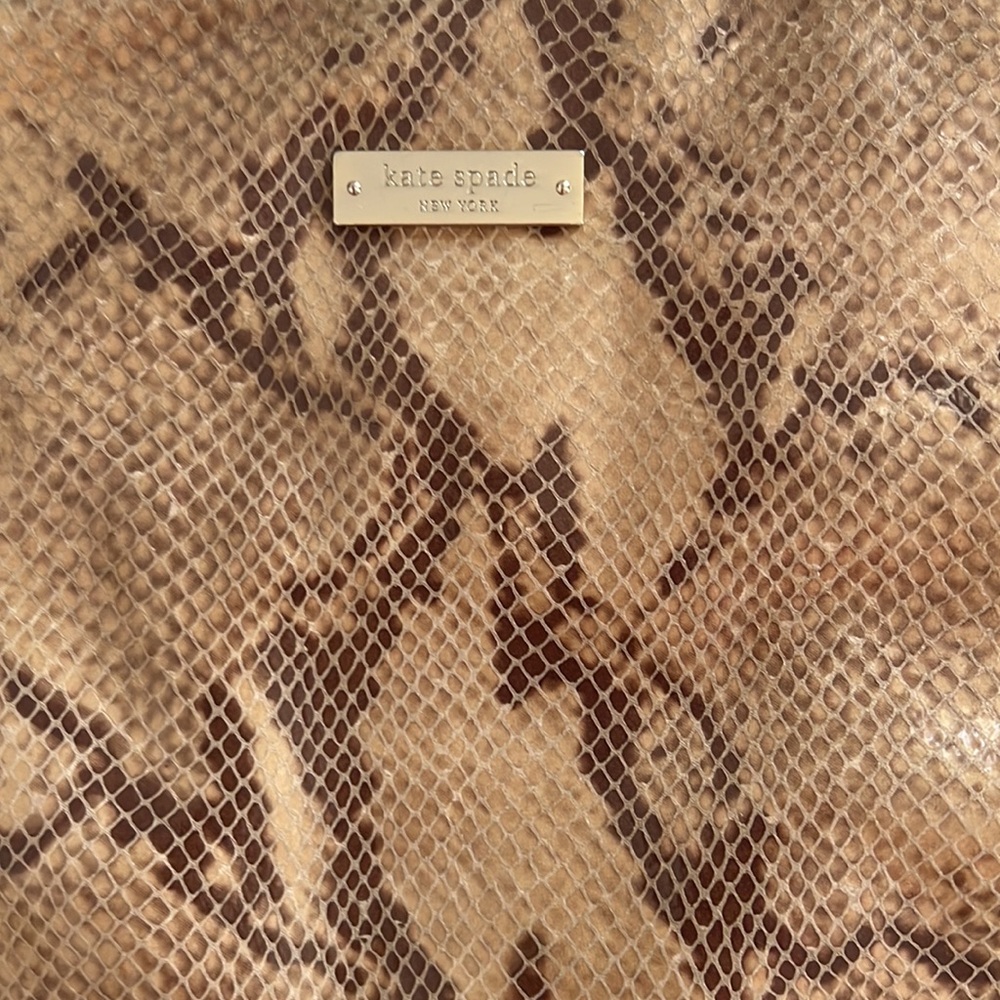 KATE SPADE SNAKESKIN PURSE